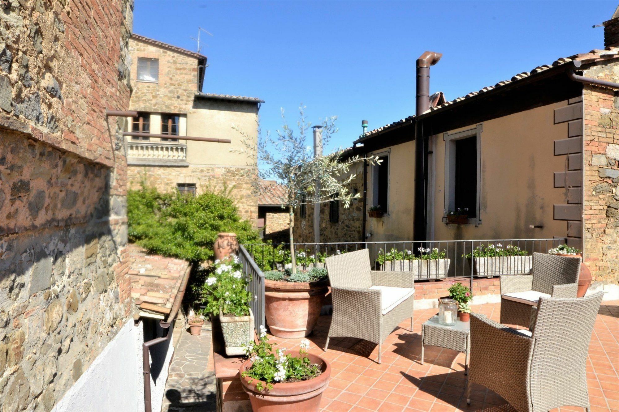 蒙塔尔奇诺Il Palazzo Del Cardinale住宿加早餐旅馆 外观 照片
